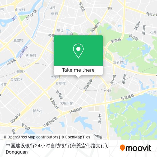 中国建设银行24小时自助银行(东莞宏伟路支行) map