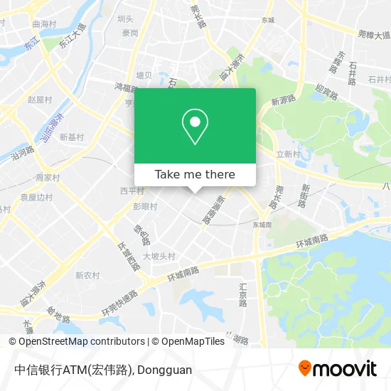 中信银行ATM(宏伟路) map