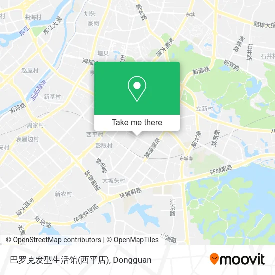 巴罗克发型生活馆(西平店) map