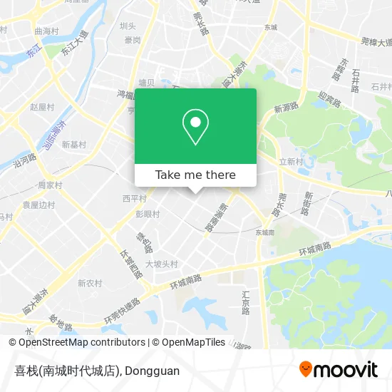 喜栈(南城时代城店) map