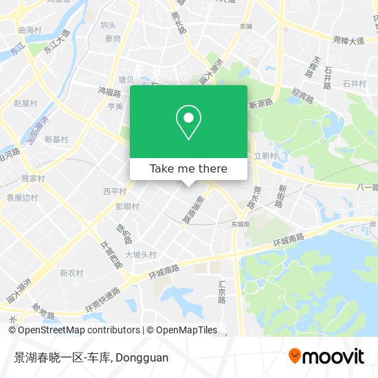 景湖春晓一区-车库 map