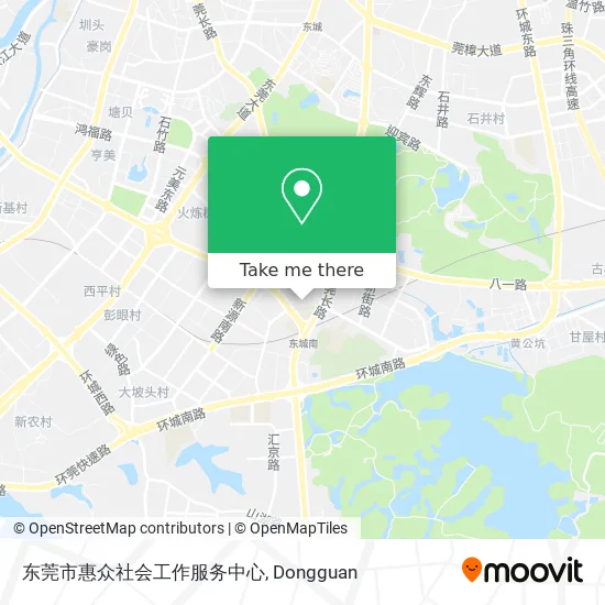 东莞市惠众社会工作服务中心 map