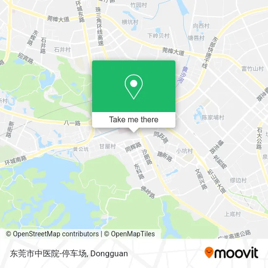 东莞市中医院-停车场 map