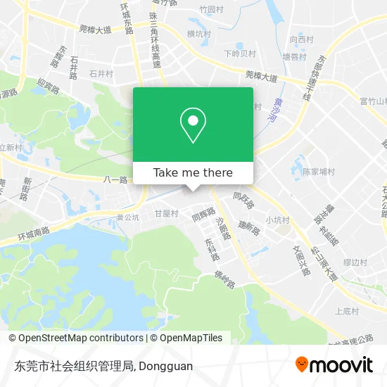 东莞市社会组织管理局 map