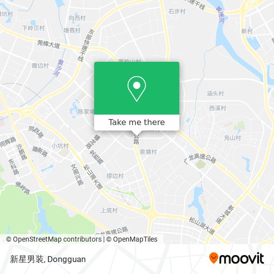 新星男装 map