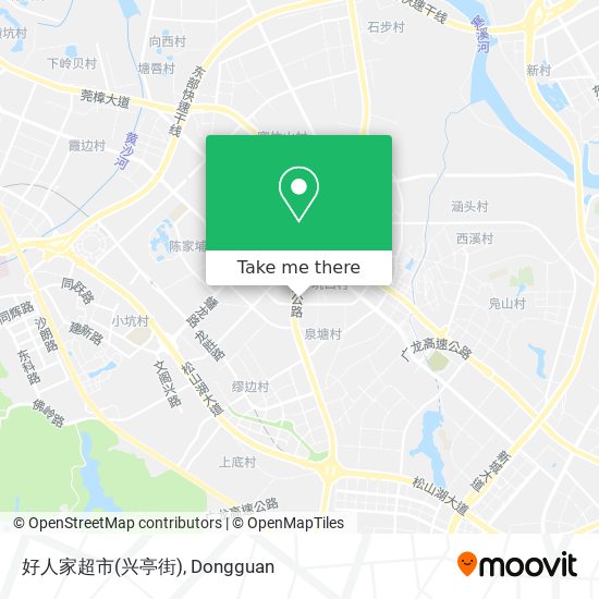 好人家超市(兴亭街) map