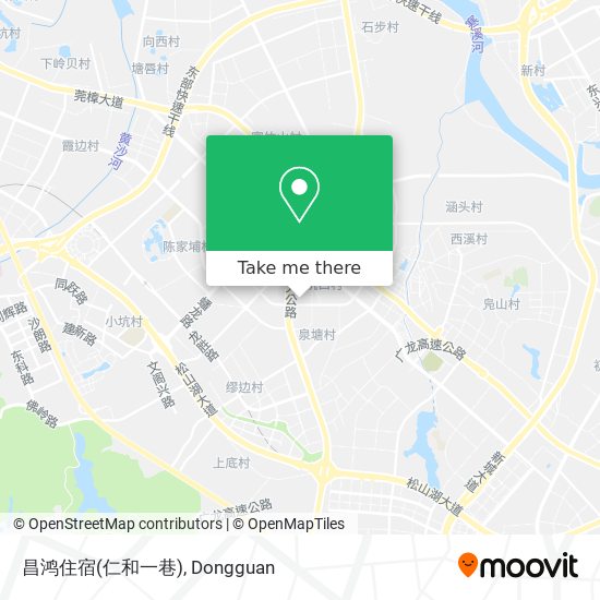 昌鸿住宿(仁和一巷) map