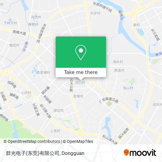 群光电子(东莞)有限公司 map