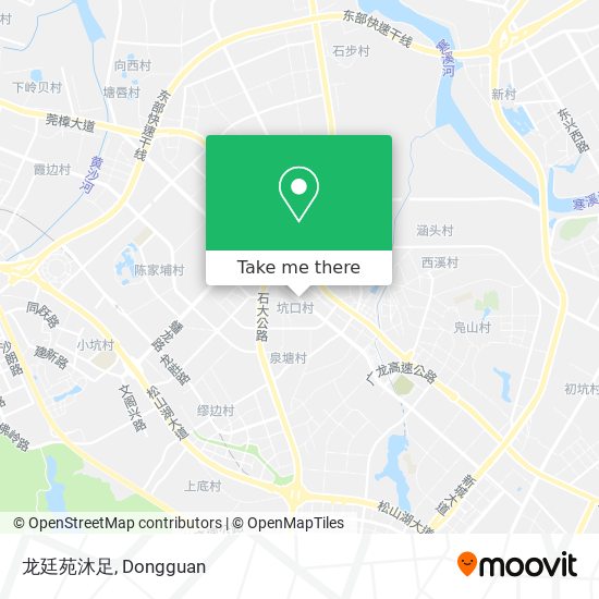 龙廷苑沐足 map