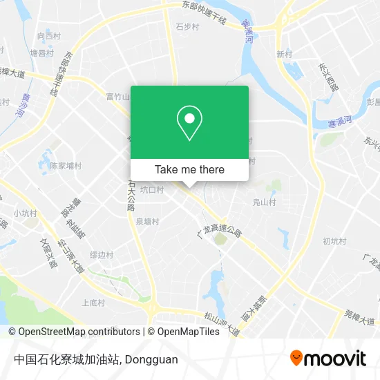 中国石化寮城加油站 map