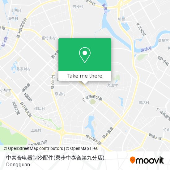 中泰合电器制冷配件(寮步中泰合第九分店) map