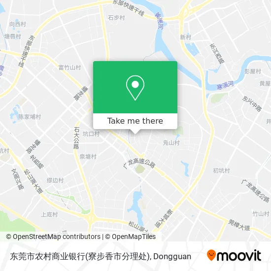 东莞市农村商业银行(寮步香市分理处) map