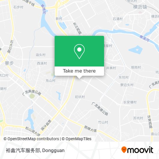 裕鑫汽车服务部 map