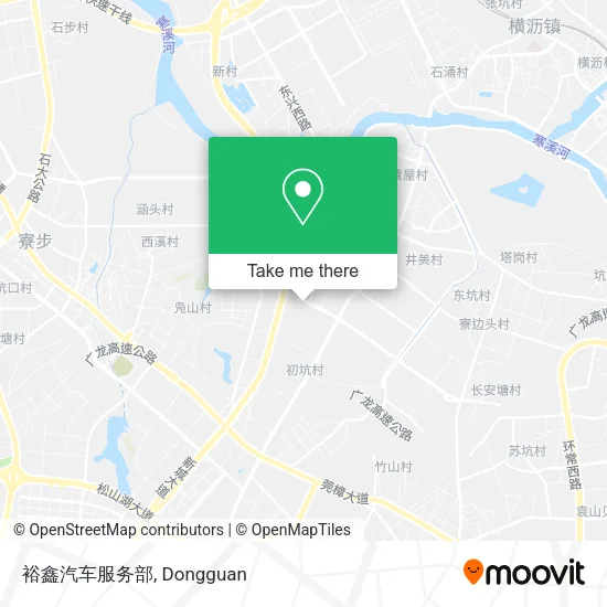 裕鑫汽车服务部 map
