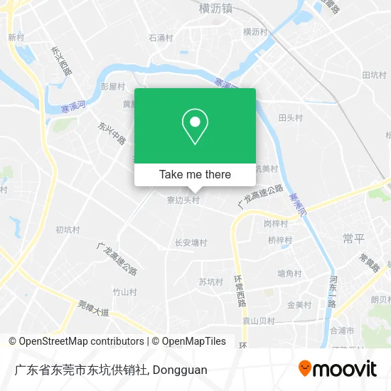 广东省东莞市东坑供销社 map