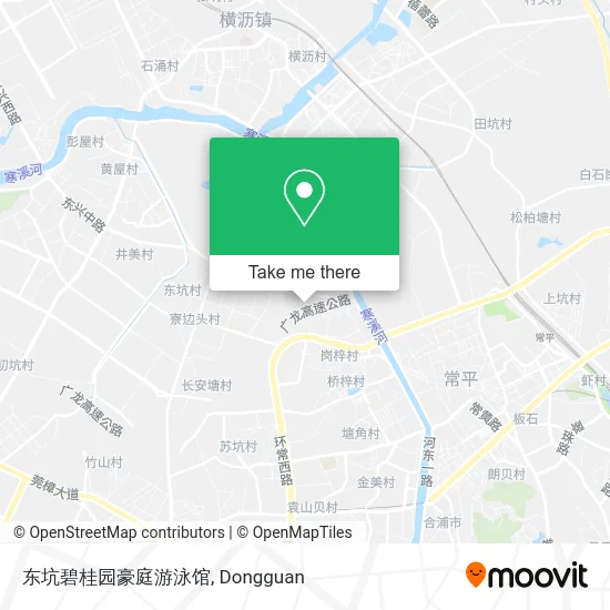 东坑碧桂园豪庭游泳馆 map