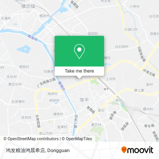 鸿发粮油鸿晨希店 map
