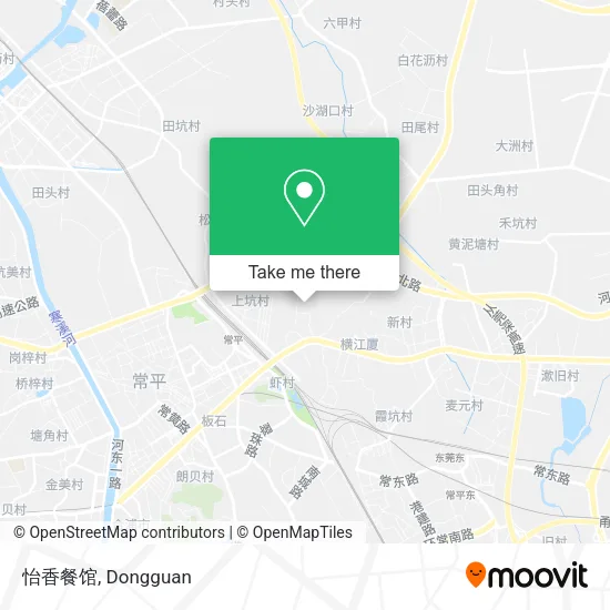 怡香餐馆 map