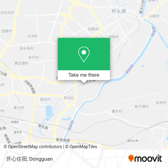 开心住宿 map