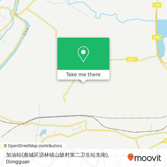 加油站(惠城区沥林镇山陂村第二卫生站东南) map