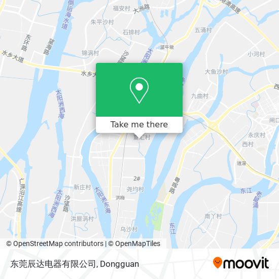 东莞辰达电器有限公司 map