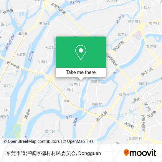 东莞市道滘镇厚德村村民委员会 map