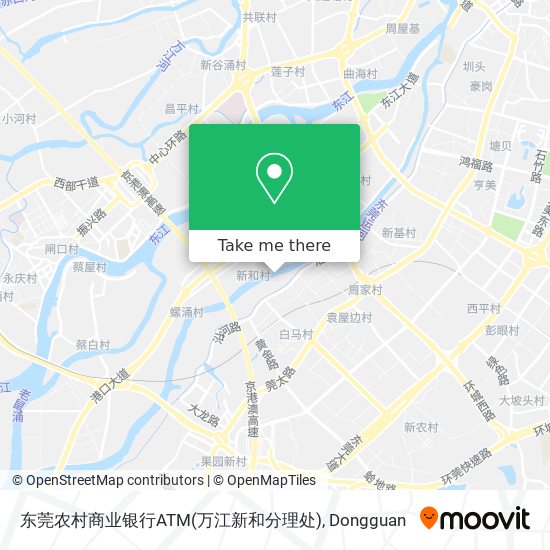 东莞农村商业银行ATM(万江新和分理处) map