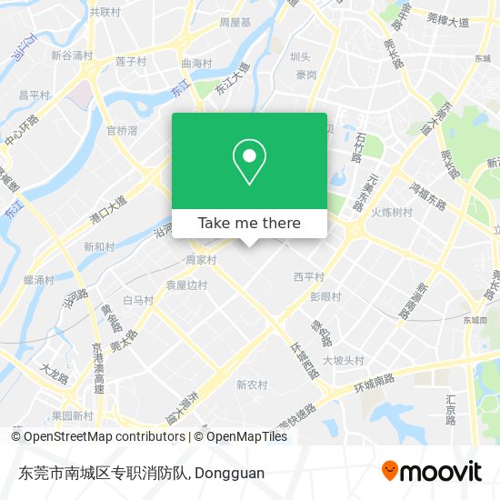 东莞市南城区专职消防队 map