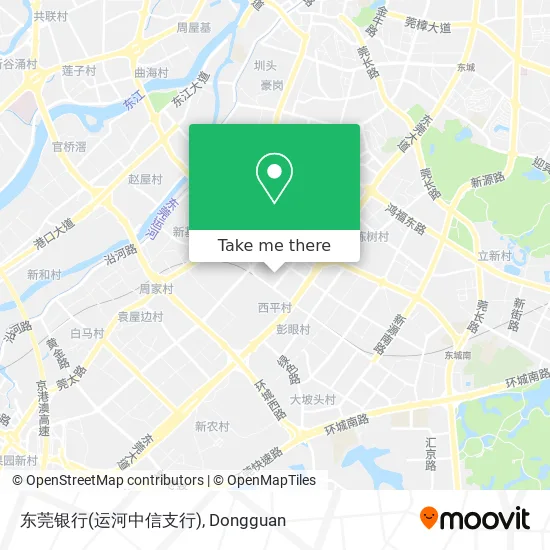 东莞银行(运河中信支行) map