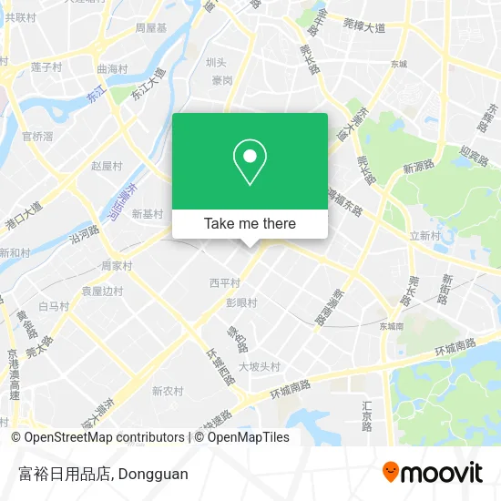 富裕日用品店 map
