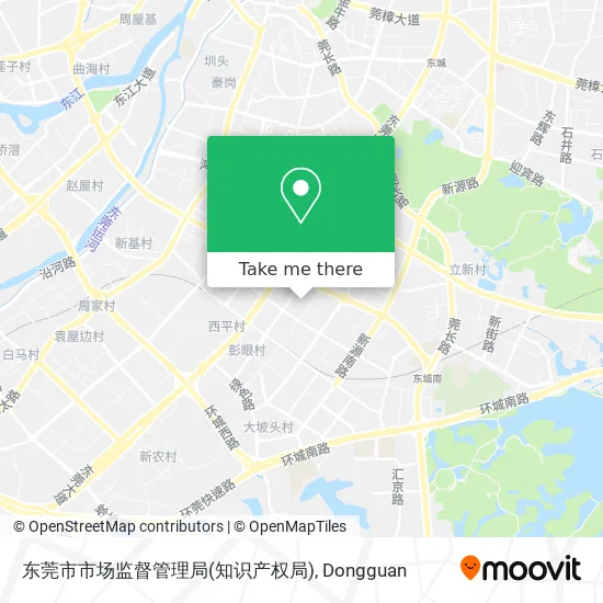 东莞市市场监督管理局(知识产权局) map