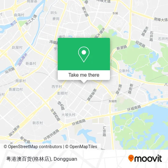 粤港澳百货(格林店) map