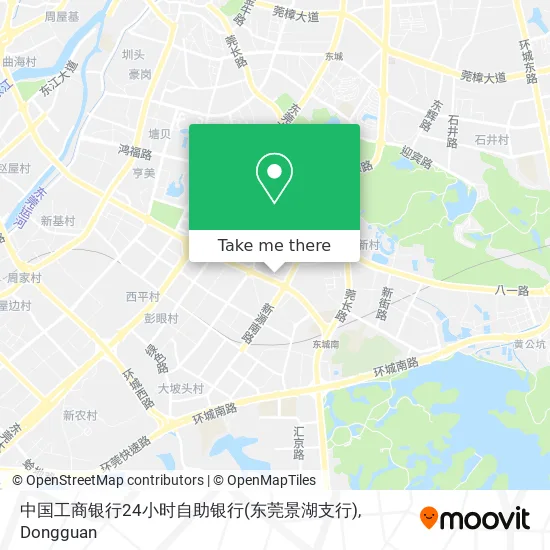 中国工商银行24小时自助银行(东莞景湖支行) map