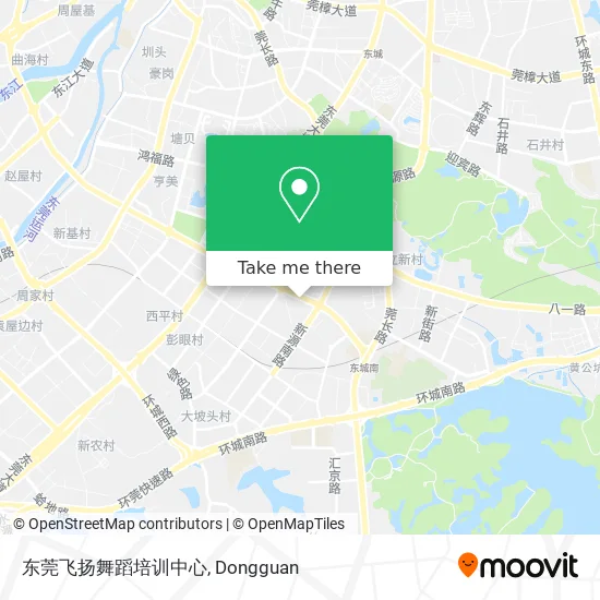 东莞飞扬舞蹈培训中心 map
