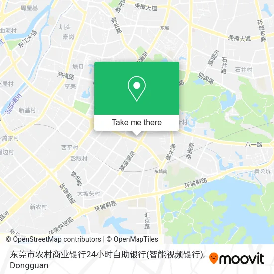 东莞市农村商业银行24小时自助银行(智能视频银行) map