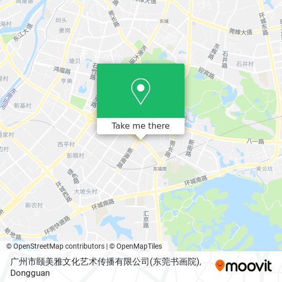 广州市颐美雅文化艺术传播有限公司(东莞书画院) map