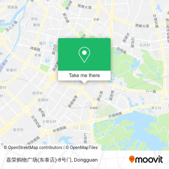 嘉荣购物广场(东泰店)-8号门 map