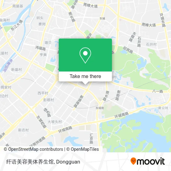 纤语美容美体养生馆 map