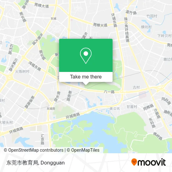 东莞市教育局 map