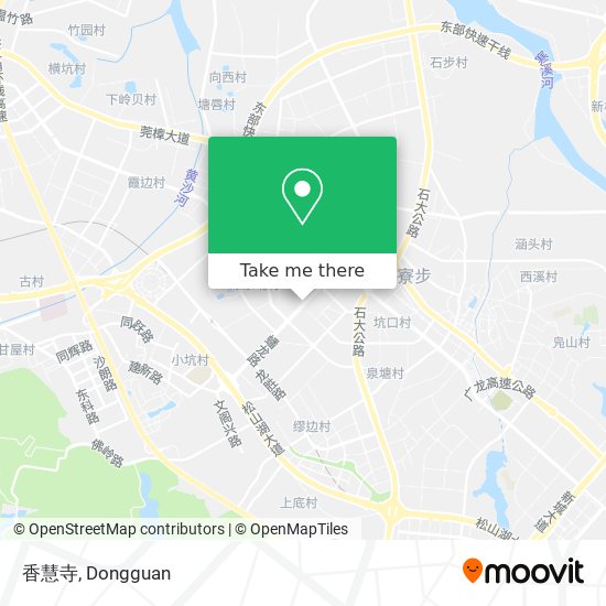 香慧寺 map