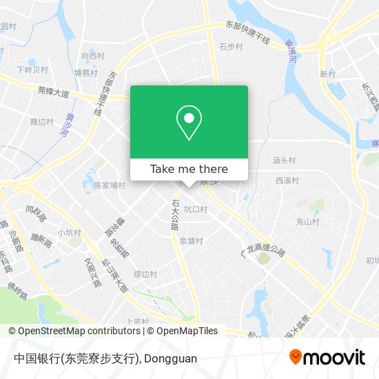 中国银行(东莞寮步支行) map