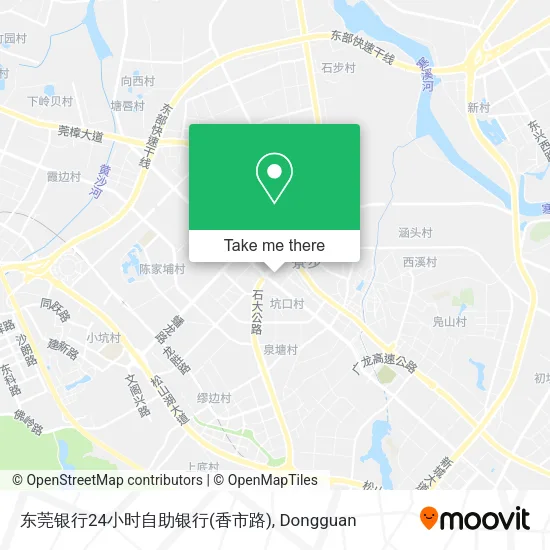 东莞银行24小时自助银行(香市路) map