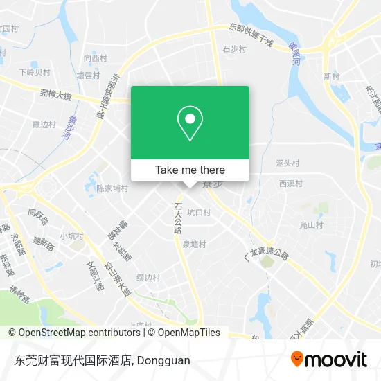 东莞财富现代国际酒店 map