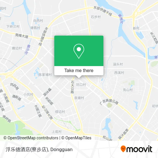 浮乐德酒店(寮步店) map
