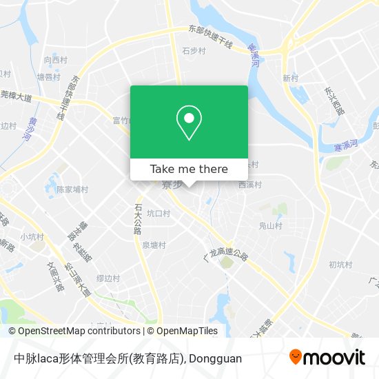 中脉laca形体管理会所(教育路店) map