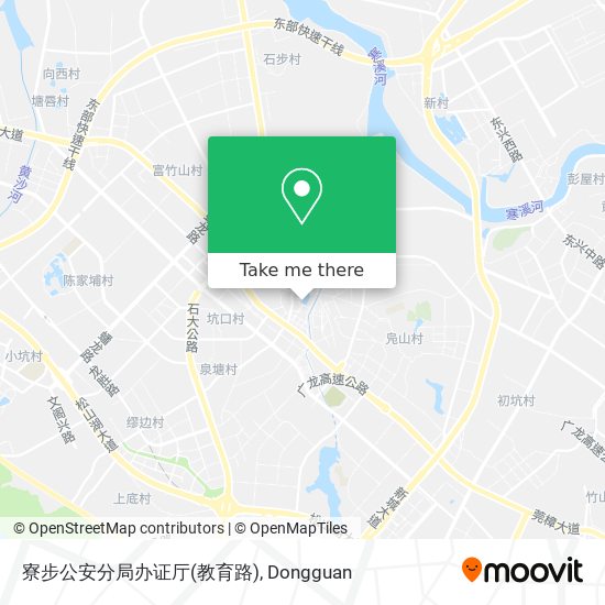 寮步公安分局办证厅(教育路) map
