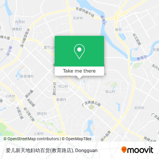爱儿新天地妇幼百货(教育路店) map