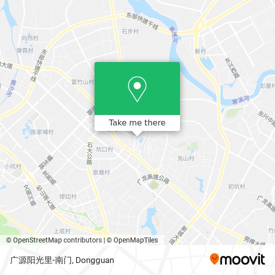 广源阳光里-南门 map