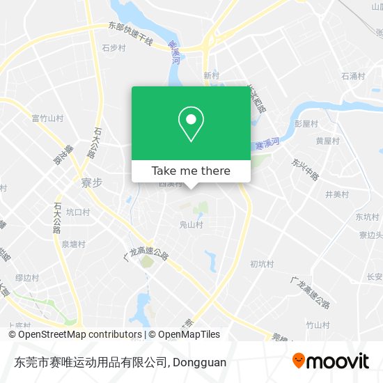 东莞市赛唯运动用品有限公司 map