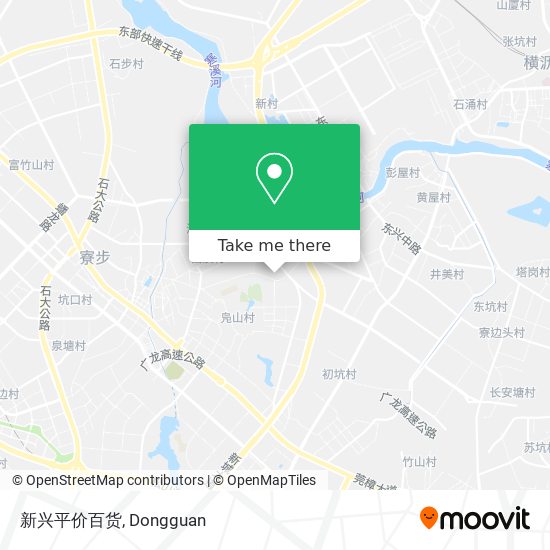 新兴平价百货 map